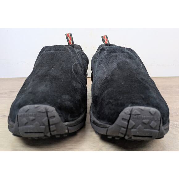 Merrell Mens Jungle Moc Suede Slip On Shoe 11.5 Black Waterproof Cushion J52929 - Picture 3 of 12